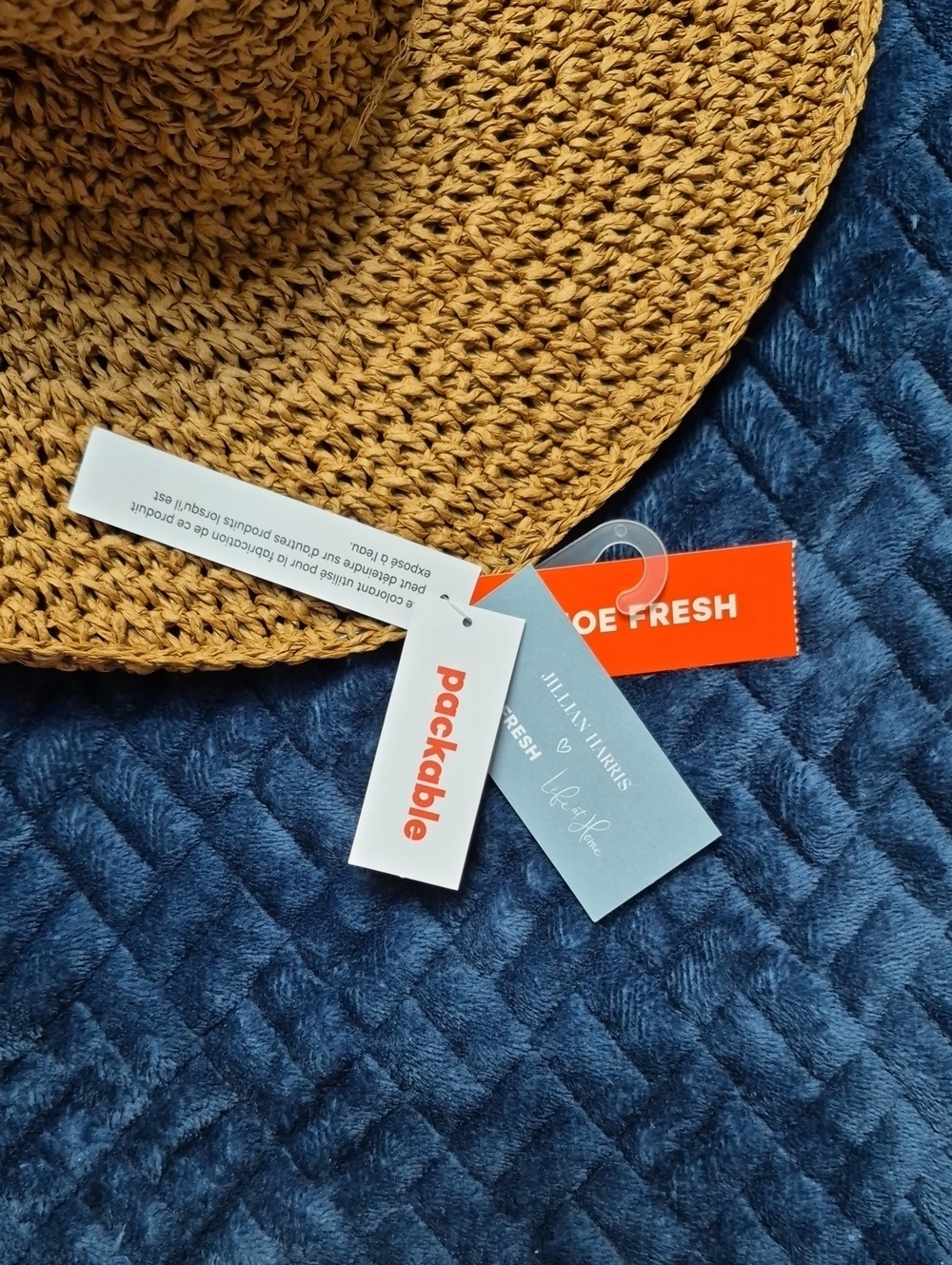 Jillian Harris X Joe Fresh Life At Home Collection Sun Hat SZ S/M, New W Tags - Picture 3 of 7